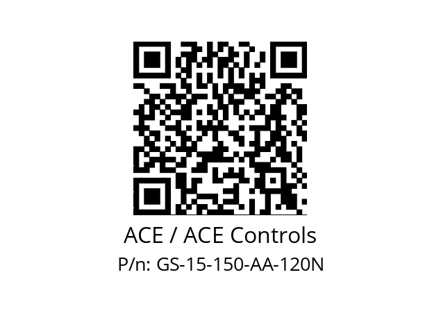   ACE / ACE Controls GS-15-150-AA-120N