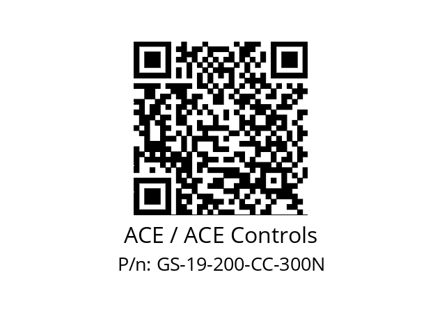   ACE / ACE Controls GS-19-200-CC-300N