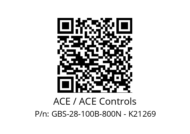   ACE / ACE Controls GBS-28-100B-800N - K21269