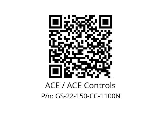   ACE / ACE Controls GS-22-150-CC-1100N