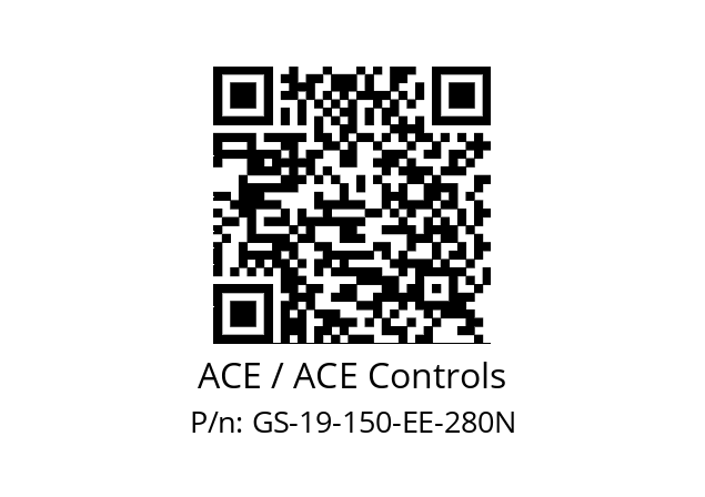   ACE / ACE Controls GS-19-150-EE-280N