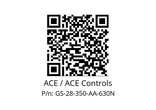   ACE / ACE Controls GS-28-350-AA-630N