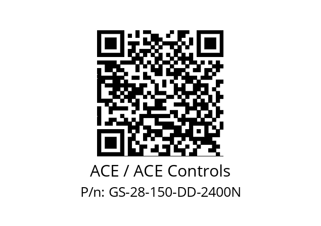   ACE / ACE Controls GS-28-150-DD-2400N