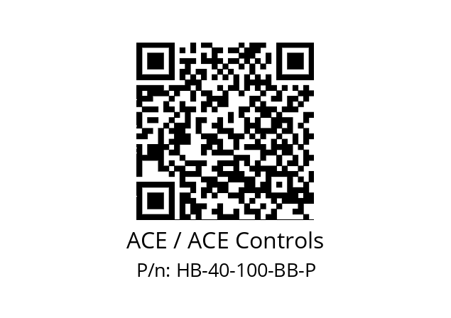   ACE / ACE Controls HB-40-100-BB-P