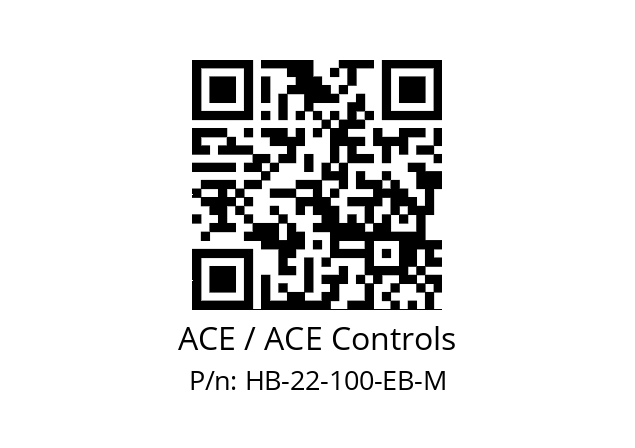   ACE / ACE Controls НВ-22-100-ЕВ-М