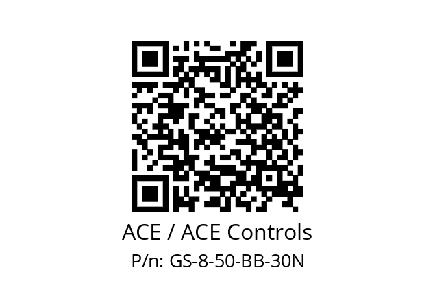   ACE / ACE Controls GS-8-50-BB-30N