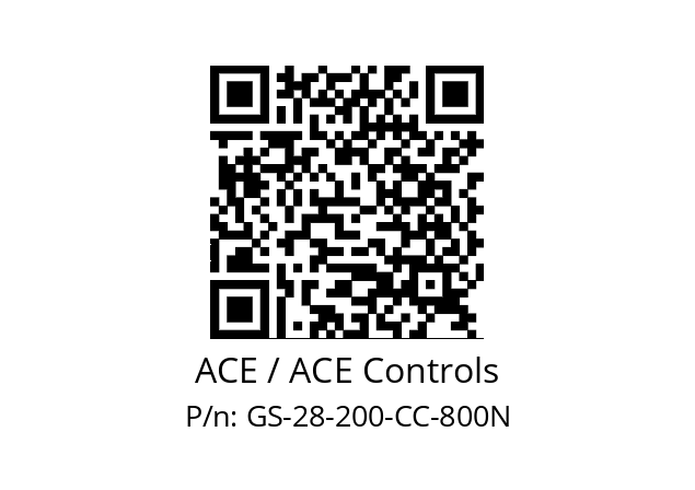   ACE / ACE Controls GS-28-200-CC-800N