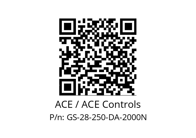   ACE / ACE Controls GS-28-250-DA-2000N