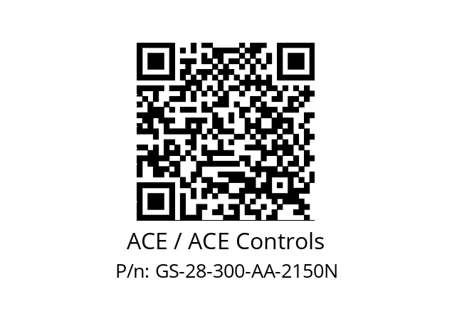   ACE / ACE Controls GS-28-300-AA-2150N