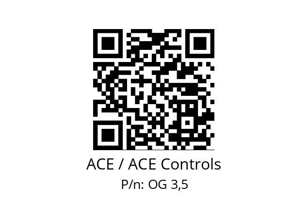   ACE / ACE Controls OG 3,5