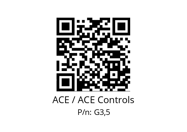   ACE / ACE Controls G3,5