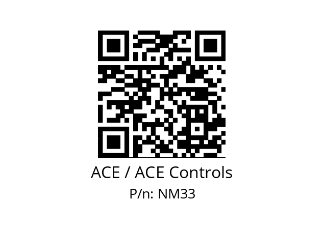   ACE / ACE Controls NM33