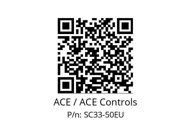   ACE / ACE Controls SC33-50EU