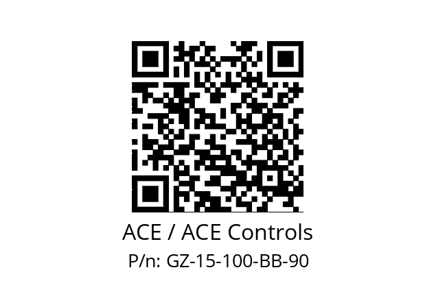   ACE / ACE Controls GZ-15-100-BB-90