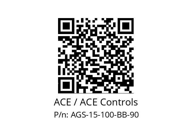   ACE / ACE Controls AGS-15-100-BB-90