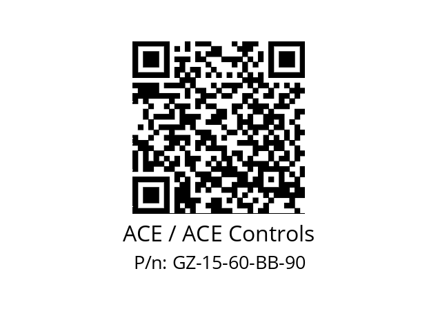   ACE / ACE Controls GZ-15-60-BB-90