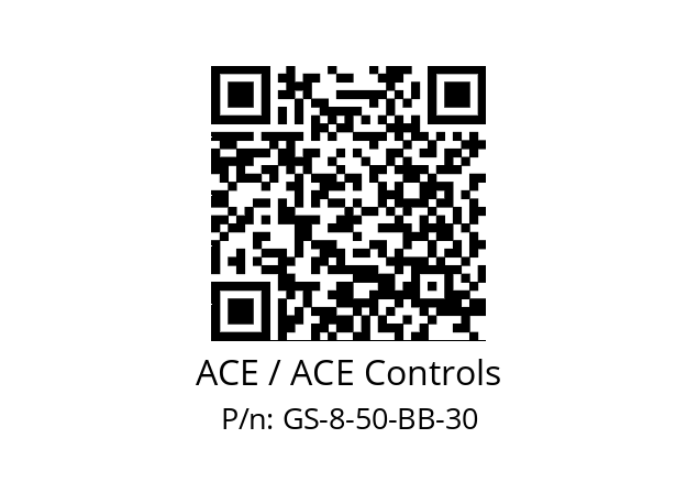   ACE / ACE Controls GS-8-50-BB-30