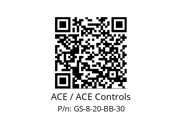   ACE / ACE Controls GS-8-20-BB-30