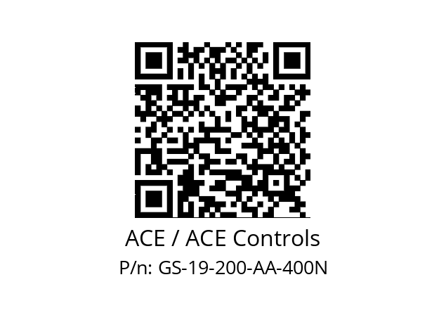   ACE / ACE Controls GS-19-200-AA-400N