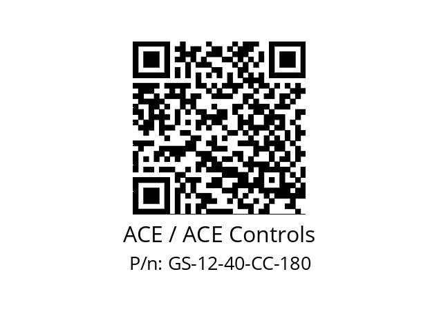   ACE / ACE Controls GS-12-40-CC-180