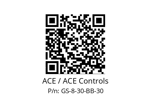   ACE / ACE Controls GS-8-30-BB-30