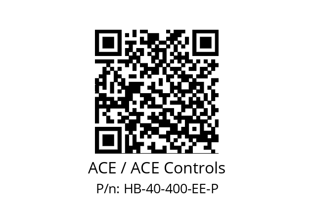   ACE / ACE Controls HB-40-400-EE-P