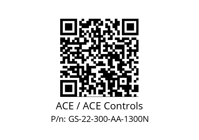   ACE / ACE Controls GS-22-300-AA-1300N