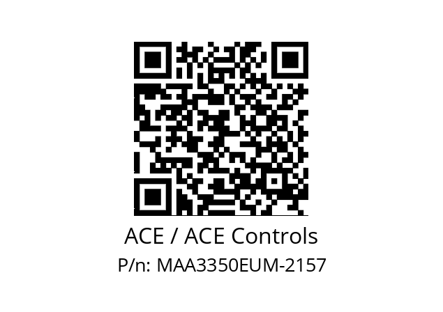   ACE / ACE Controls MAA3350EUM-2157