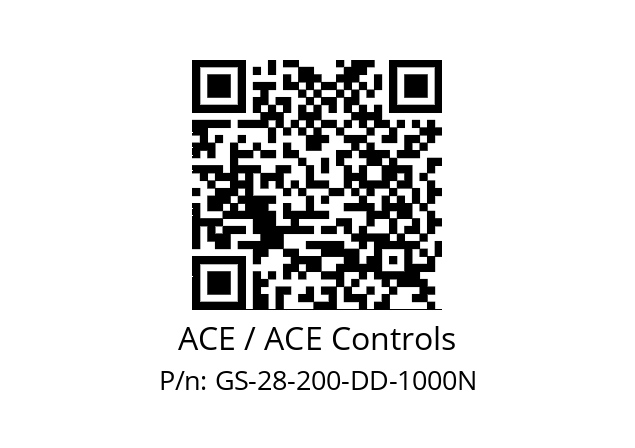   ACE / ACE Controls GS-28-200-DD-1000N