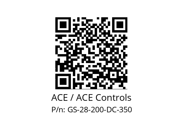   ACE / ACE Controls GS-28-200-DC-350