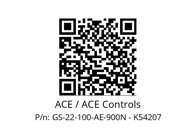   ACE / ACE Controls GS-22-100-AE-900N - K54207