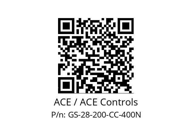   ACE / ACE Controls GS-28-200-CC-400N