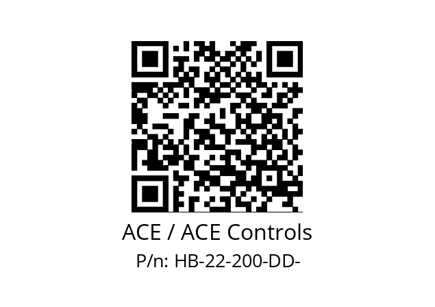   ACE / ACE Controls HB-22-200-DD-