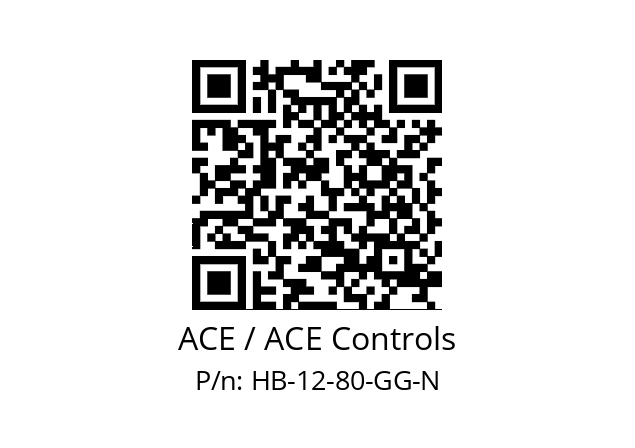   ACE / ACE Controls HB-12-80-GG-N