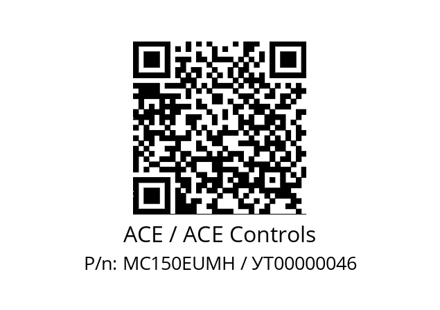   ACE / ACE Controls MC150EUMH / УТ00000046