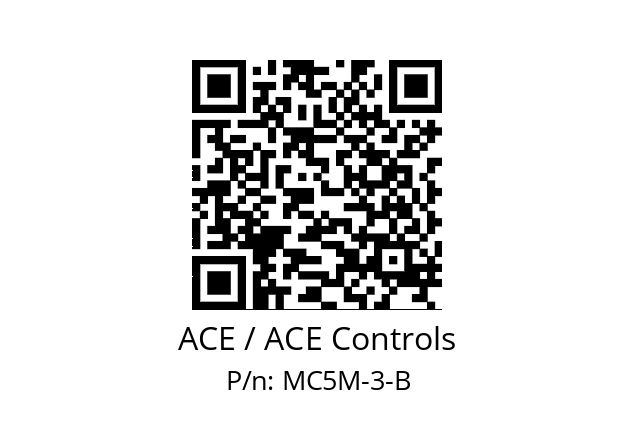   ACE / ACE Controls MC5M-3-B