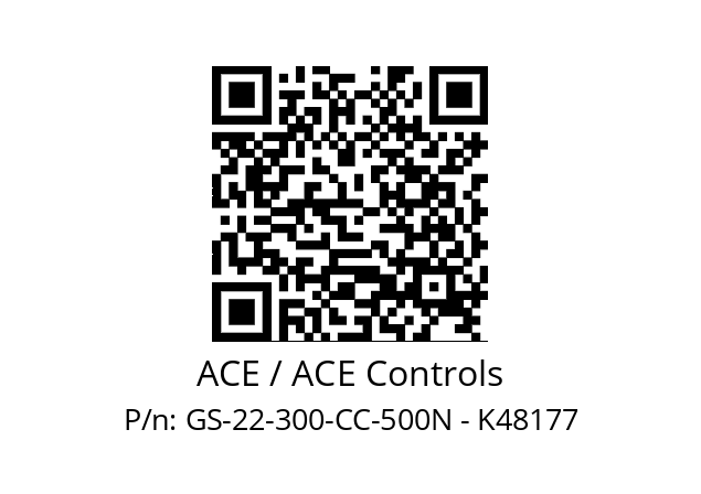   ACE / ACE Controls GS-22-300-CC-500N - K48177