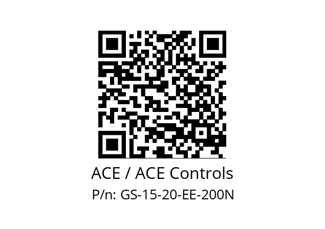   ACE / ACE Controls GS-15-20-EE-200N