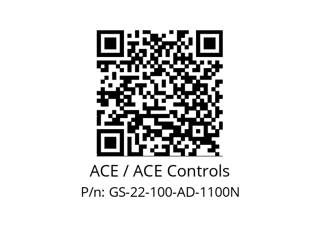   ACE / ACE Controls GS-22-100-AD-1100N