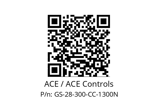   ACE / ACE Controls GS-28-300-CC-1300N