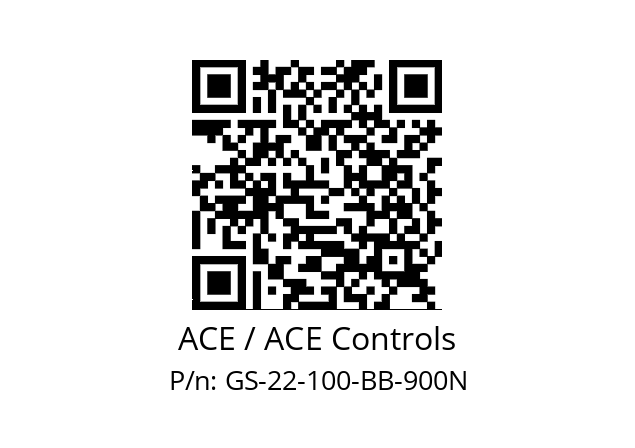   ACE / ACE Controls GS-22-100-BB-900N