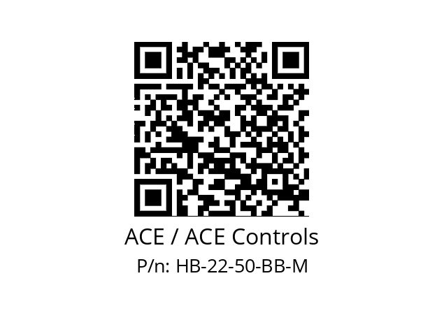   ACE / ACE Controls HB-22-50-BB-M