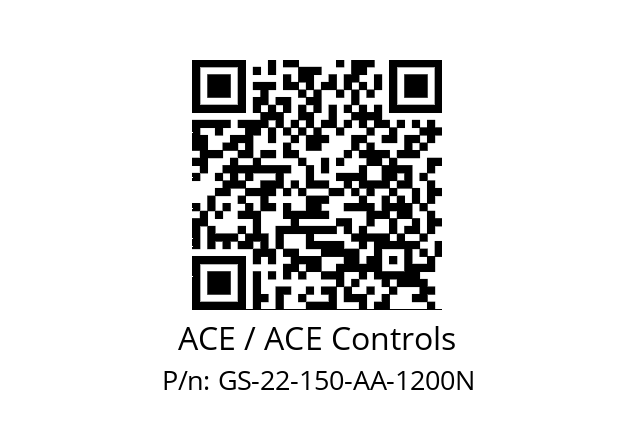   ACE / ACE Controls GS-22-150-AA-1200N