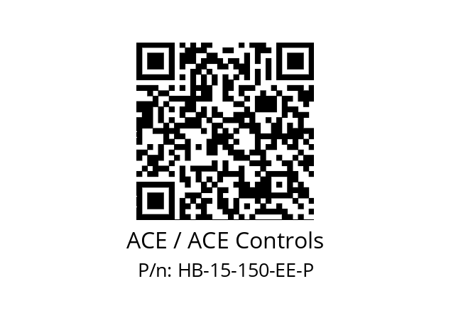   ACE / ACE Controls HB-15-150-EE-P