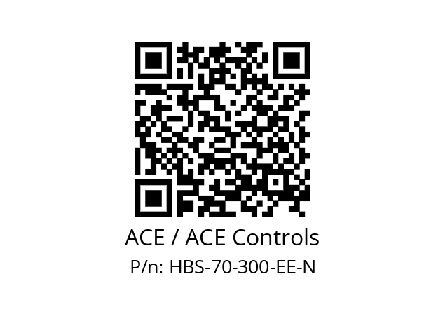   ACE / ACE Controls HBS-70-300-EE-N