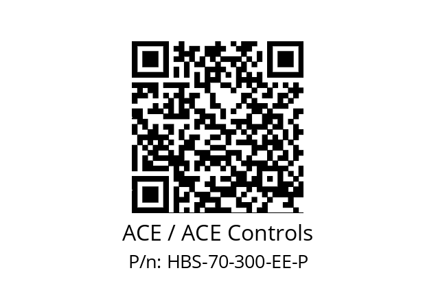   ACE / ACE Controls HBS-70-300-EE-P