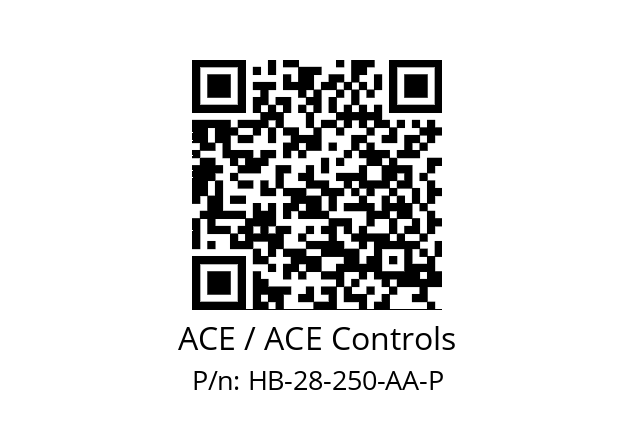   ACE / ACE Controls HB-28-250-AA-P