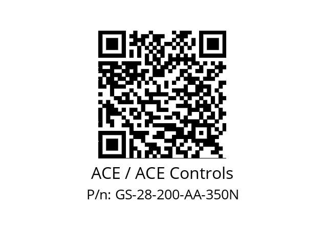   ACE / ACE Controls GS-28-200-AA-350N