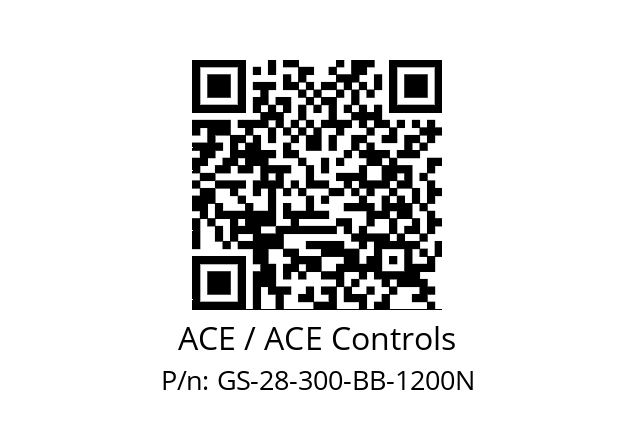   ACE / ACE Controls GS-28-300-BB-1200N