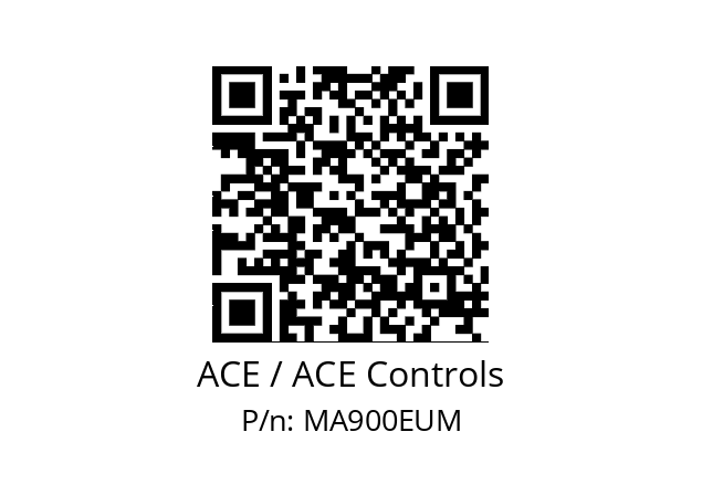   ACE / ACE Controls MA900EUM